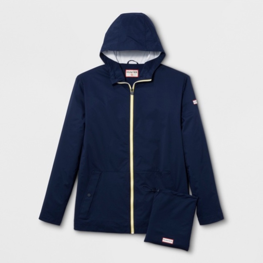 Hunter for Target packable rain coat - navy